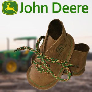 John Deere - Baba Egte Leer Vellies