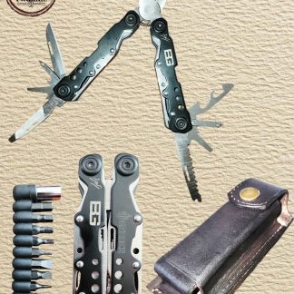 Bear Grylls Multi Tool + Mes sakkie