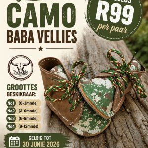 Camo Baba Vellies